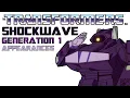 The Transformers Cartoon: All Decepticon Shockwave Appearances
