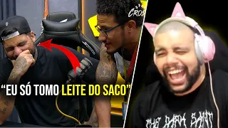 CROSS NÃO AGUENTOU COM O SHEIPADO FALANDO NO PODCAST KKKKKKKKKKKKKKK