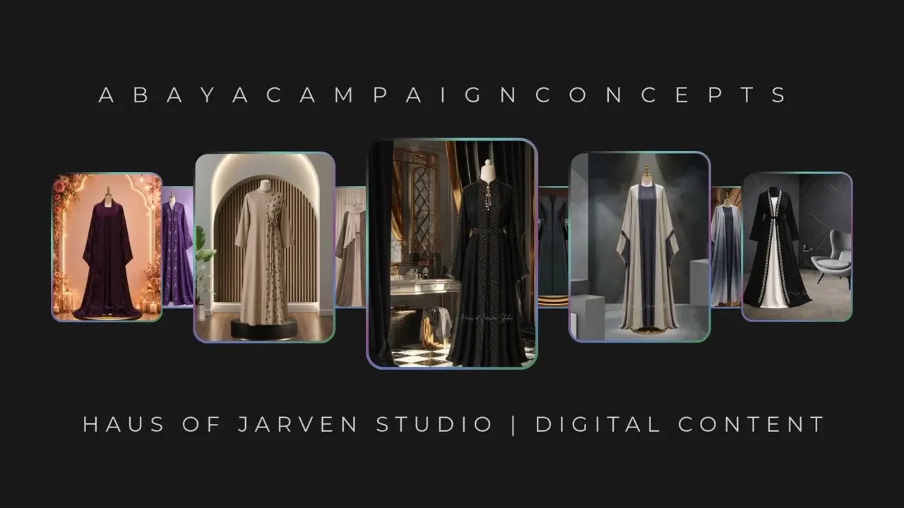 Immersive Retail Showcase: Abaya Carousel | Haus of Jarven Studio