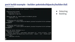 Introduction to Buildpacks Python Example