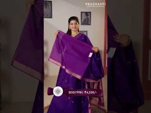 Kora Silk Cotton Sarees from Rs. 3850/- | Prashanti | 7 Sep 26