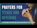 Powerful Prayer for Tithes and Offering - 8 Helpful Options