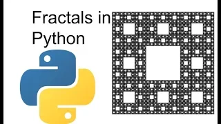 How to make fractals in python