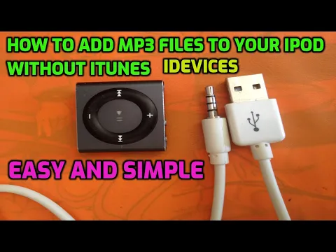 Download MP3 How to Transfer MP3 to iPod And all iDevices Without iTunes (easy and simple)