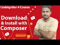 Download and install the Codeigniter 4 via composer Codeigniter 4 Tutorials 2022 ci4 download