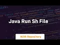 java run sh file