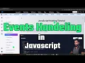 JavaScript Event Handling in Tamil onclick addEventListener Keyboard Mouse Events