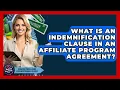 Download Lagu What Is An Indemnification Clause In An Affiliate Program Agreement?