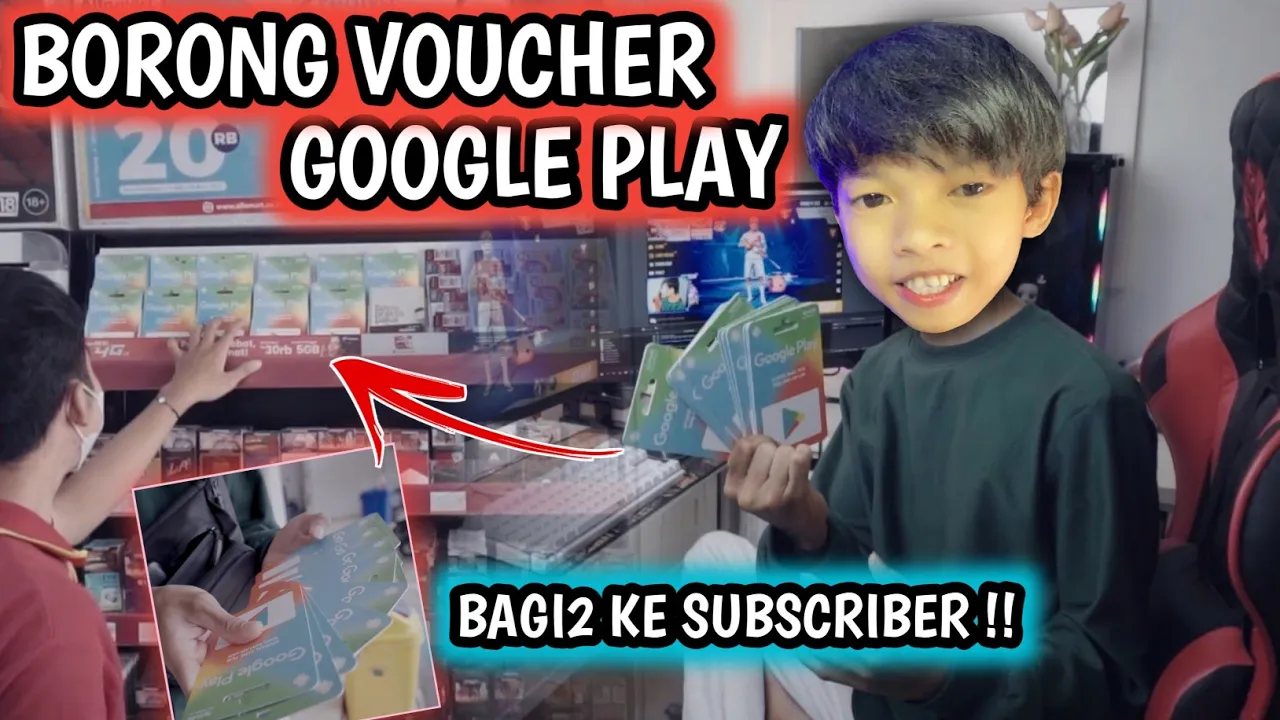 Update Terbaru Cara Mendapatkan Voucher Google Play GR4T1S