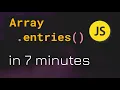 Array entries in JavaScript Programming Hindi - JavaScript Tutorial