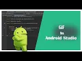 How to add GIF Image in Android Studio