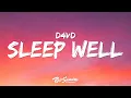 Download Lagu d4vd - Sleep Well (Lyrics)