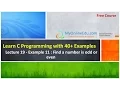 C Programming - Lecture 19