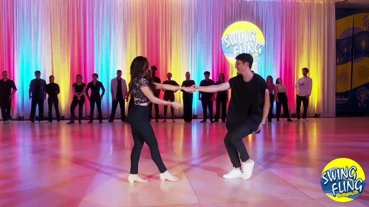 Swing Fling 2023 All Star Strictly Swing Peter Yin & Rachel Rivera