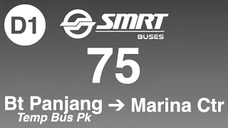 Download BFTP: SMRT Buses Trunk 75 Direction 1 Hyperlapse MP3