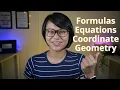 Coordinate Geometry Formulas and Equations GCE O-Level Upper Secondary E Math