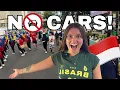 Jakarta Car Free Day 🇮🇩We Didn't Expect This!