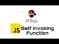040 JavaScript Self Invoking Function JS Dojo Myanmar Version