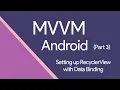 MVVM Architecture on Android Part 3 - Data Binding in Kotlin