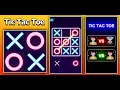 Tic Tac Toe Glow - 2 Players Game Unity Source Code with Admob Ads Integrated
