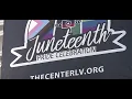 The Center in downtown Las Vegas hosts Juneteenth Pride event