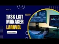 Laravel step by step guide Laravel Task Manager app