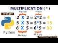 Python program to multiply two numbers