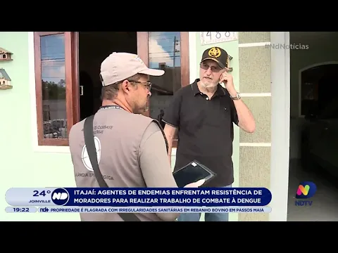 Agentes de endemias enfrentam resistência de moradores para realizar trabalho de combate à dengue