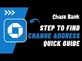 How to Change Address Chase Bank Change my Address for Chase Bank Chase Bank