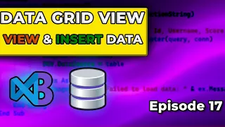 SQL Server View Add Data DataGridView Visual Basic Tutorial