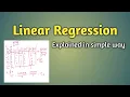 Lecture-3 Linear Regression Regression Analysis and Simple Linear Regression