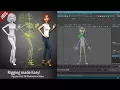 Easy Character rigging step by step in Maya 2017 -