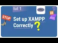 XAMPP Download Installation Guide for Windows Fix Errors Setup PHP Server Configuration Tips