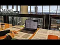5 HOUR STUDY WITH ME at the LIBRARY Background noise 10-min break No Music Study with Merve