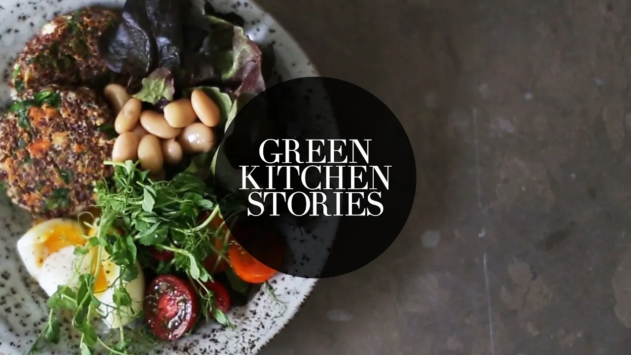 Spinach & Quinoa Patties   Green Kitchen Stories