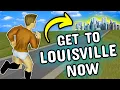 The Fastest Way to Get to Louisville in Project Zomboid