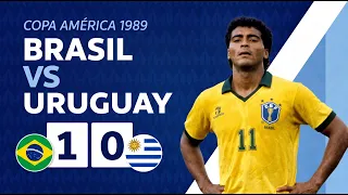Partido completo de la fase final de la CONMEBOL Copa América 1989: Brasil 1 vs. 0 Uruguay