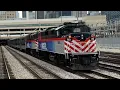BNSF Metra Super Express RFW from Aurora to Chicago Nonstop Naperville to Chicago 26