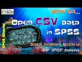 How to Open CSV Data Files in SPSS