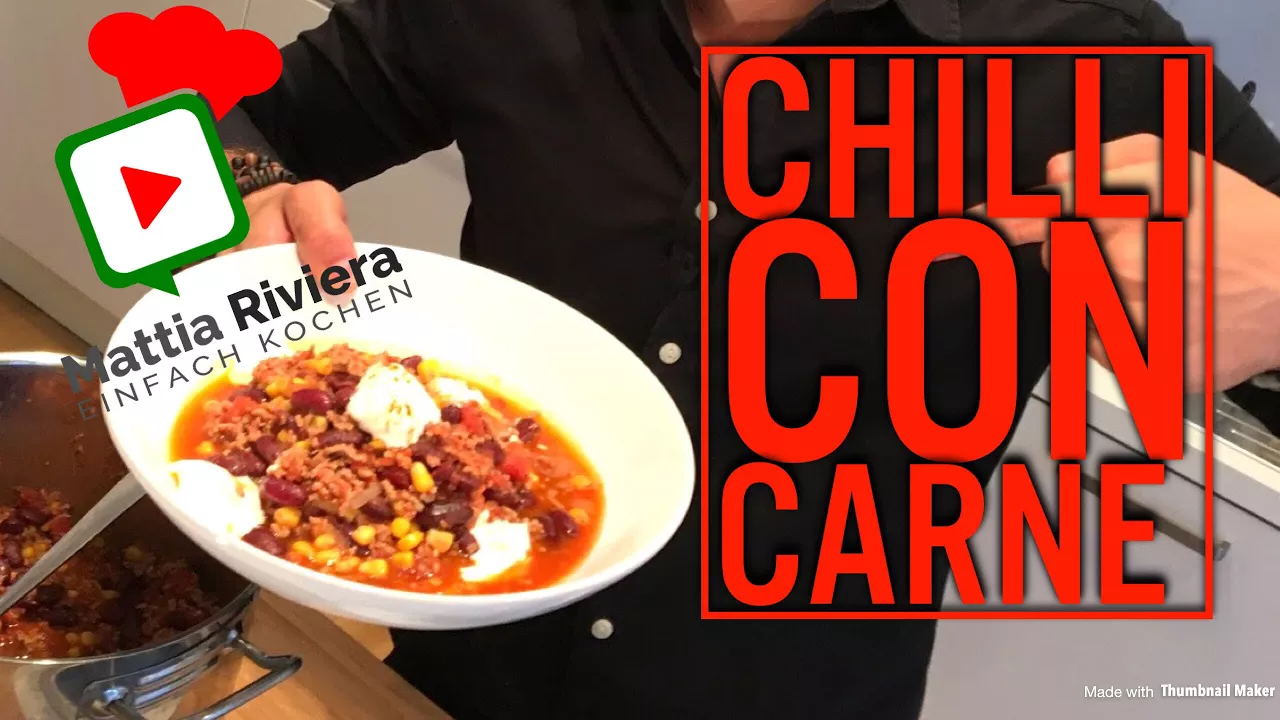 
          
          
          
            
            10 Minuten Chilli con carne schnell und einfach  selber machen Rezept + Anleitung | Mattia Riviera
          
        . 