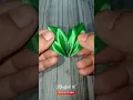 Download Lagu Mudah dan cepat ! membuat bros daun kanzashi dari pita satin