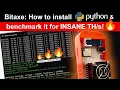 Bitaxe How to Install Python and Benchmark for MAXIMUM