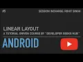 LINEAR LAYOUT and CARD VIEW in Android Development Developer Geeks Hub by Rohit Singh
