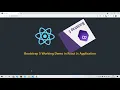 Add Bootstrap 5 in Reactjs Application