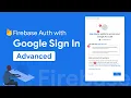 Firebase Auth Google Sign In Advanced Firebase For Web TechFerment