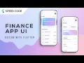 Financial App Design - Flutter UI