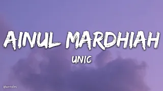 unic ainul mardhiah lirik 