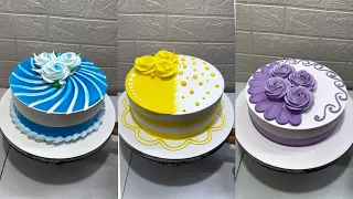 How to make fancy cakes design || Best Birthday Cake #cakedecorating #cake 