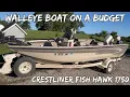 Budget Walleye Boat Crestliner Fish Hawk 1750 Boat Walk Around Outdoor X Media