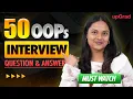 Top 50 OOPs Interview Questions Answers Object Oriented Programming Interview Questions